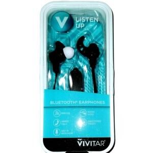Vivitar Listen Up Bluetooth Wireless Earphones w/ Microphone & Call Answer